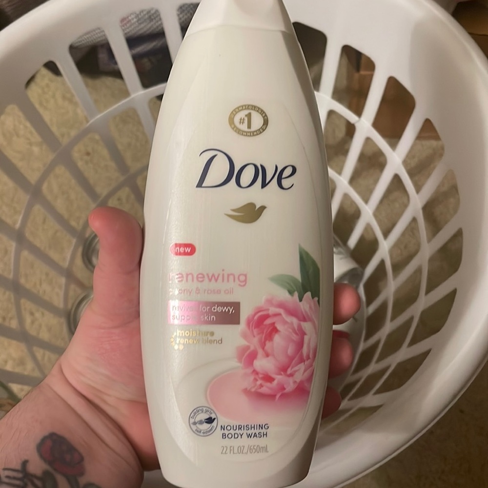 Dove body wash